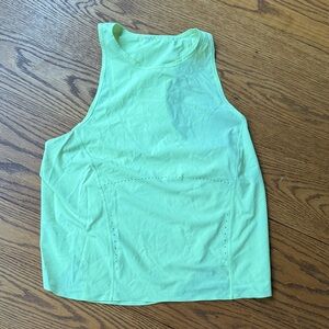 Lululemon florescent yellow Sleeveless Top